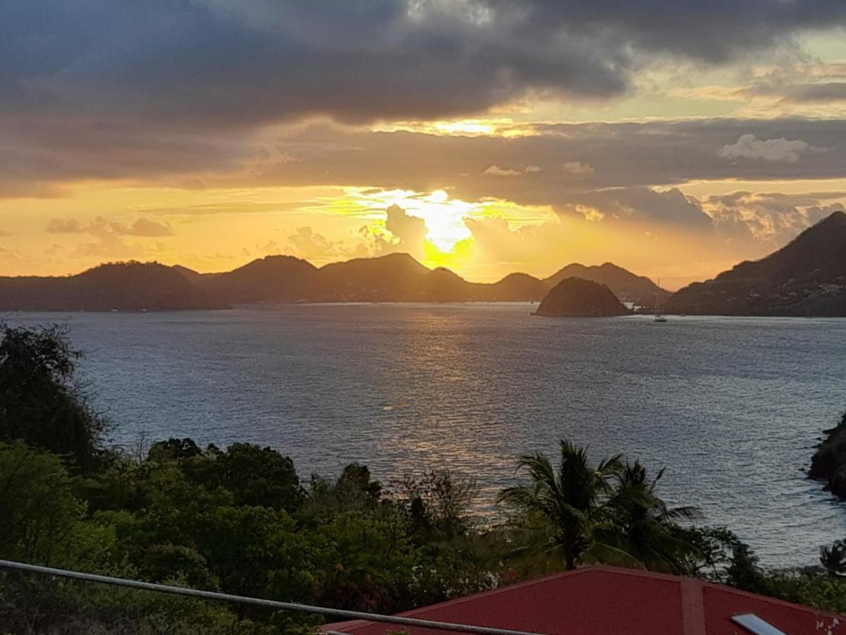Вилла Ti Kaz Anoli Vue Epoustouflante Sur La Baie Terre-de-Bas Экстерьер фото