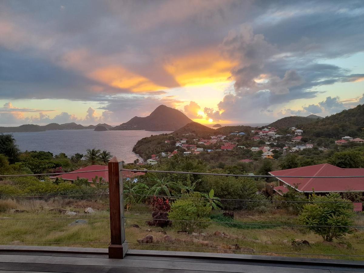 Вилла Ti Kaz Anoli Vue Epoustouflante Sur La Baie Terre-de-Bas Экстерьер фото